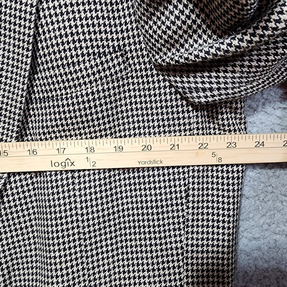 Stafford Blazer Mens 50L Houndstooth Classic Fit Sport Coat‎ Jacket Essential - Picture 8 of 8